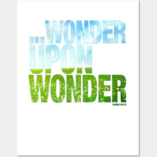 ...WONDER UPON WONDER Posters and Art